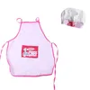 Berets PCS / Set Enfants Junior tabliers Chef Hat Pocket Suit Kids Kinking Brink Food Tool Family Kitchen AccessoiresBERETS WEND22