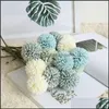 Faux Floral Greenery Home Accents Decor Garden 4500Pcs Simation Chrysanthemum Dandelion Drop Delivery 2021 Krg4X