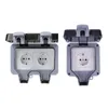 Switch Outdoor Wall Socket IP66 Weather&Dust Proof Power Outlet EU Standard 63HFSwitch