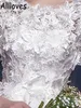 Elfenbenskulklänning korta cocktailklänningar 3d blommor spetsar applikationer juvelhals formell klubb slitage med rufffles knä längd organza nivåer hemkommande parti vestidos cl0629