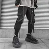 Harajuku Fashion Techwear Mens Cargo Pants Hip Hop Punk Roupas Masculinas Streetwear Joggers High Street Holiday Calças Casuais 220809