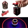 Muziek gyro pegtop spinnen top brinquedo grappige kinderen speelgoed klassieke ufo gyroscoop laser kleur flash led lichtjaren cadeau 220725