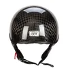 Motorcycle Helmets Pure Hand Made Carbonfiber Helmet For Moto Sports Use DOT Approved Half Face