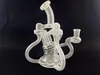 Smoking Pipes recycle white stripe 14mm joint smoking glass bong