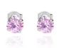 Серьги-гвоздики Ювелирные изделия Luckyshine 3 пары для женщин Mti-Color Natural Mystic Topaz Rainbow Zircon Round Cut Lady Girls S Drop Delivery 2021 5Wygs