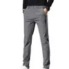 Pantalon pour homme, Simple, ample, extensible, printemps-automne, sport, poches pour voyage