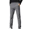 Men's Pants Male Simple Loose-fitting Stretchy Spring Autumn Sports Trousers Pockets For Travel