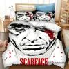 Conjuntos de cama Phechion Scarface 3D Conjunto de edredão Tampas de edredão Fronhas de travesseiros de uma peça de cama de cama de cama k206bedding