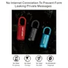 Mini Padlock de impressão digital Padlock Smart Touch Door Lock USB Anti -roubo sem key para gabinete de gaveta de caixa de viagem 220602