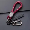 Porte-clés Anti-perte de clé de voiture, anneaux fendus, porte-clés de carte de numéro de téléphone, accessoires de chaîne de véhicule automobile Enek22