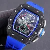 Herrklockor Designer Watches Movement Watches Leisure Business Richa Mechanical Watches Men's Gift Ei6d