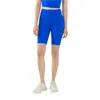 Running Shorts Women High Waist Biker Workout Solid Color Stretch Basic Casual Yoga Tummy Control PantsRunning