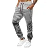 Erkekler Pantolon Mens Ovma Cepler Erkekler Spor Ayakları Dantel Pantolon Renkli Hop Up Tie Harem Baskı Moda Trendi Naom22