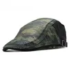 Beret Camuflage Summer Beret Hat oddychający siatka mężczyźni kobiety płaska czapka vintage cabbie sboy samiec retro rondo blumien sunhat boinaberets wend22