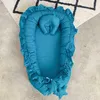 Ninho dormindo para o ber￧o de cama remov￭vel com travesseiro de travesseiro Cabinho infantil infantil ber￧o infantil colch￣o346r