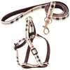 FashionDog Harness krage kopplar set modebrev husdjur katt sm￥ medium stor stridande schnauzer bulldog neddy kopplar