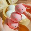 Kawaii Toys Squishy Food Toys Fake Steamaged Dumpling Hamburger Squeez le soulagement de la stress croissant lent Fidget Pop Antistress Ball 220531