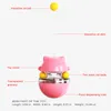 Cat Toys Cats Toy Funny Pet Training Tool Läcking Ball Education Tumbler Pets Products Accesorries Wh0633