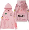 Nova camisola com capuz da equipe F1 Racing Jacket Moletom