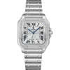 Lovers Watch Högkvalitativt rostfritt stålklocka Safirglas Automatisk diamant