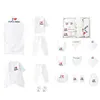 Clothing Sets Unisex I Love Papa Mama Baby Girl Boy Clothes Cotton Gift Package Born Supplies Roupas De BebeClothing