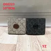 2023 Diseñador de lujo Marmont Billet Fashion Fashion Women Moned Moned Pouch Mini billeteras cortas Clasco de tarjeta de crédito principal CLUTC