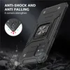 Armor ShockoProof Fodral för Samsung Galaxy S21 Plus S20FE A72 A52 A32 A22 A21S A50 A70 A51 A71 Not 20 Metal Magnetic Ring Bracket