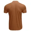 Sommer Kurzarm Poloshirt Revers Herren T-Shirt Custom 220621