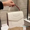 Designer - Femme Fashion Sac Épaule Claquette de cuir en cuir authentique sacs de portefeuille féminin Pourse