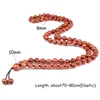 Fios de miçangas pulseira de pedra natural para homens arenito dourado Buddha meditação mala colar de nó elástico nó pulseiras femininas charme jewe lars22