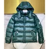 Men's and Women's Down Puffer Jacket Fashion Hooded Casual Warm 90 white duck down Short downs Coat Winter Jaqueta Outerwear Parkas