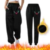 Kvinnor Pants Women's Capris Comfy Sweatpants Elastic DrawString High midja attraktiva fj￤rilar Tryck Super Soft Workout Lounge