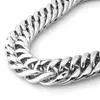 Chains 9/11/13/16/20mm Wide Strong Men Cuban Curb Link Chain High Polished Silver Color 316L Stainless Steel Bracelet/NecklaceChains Sidn22