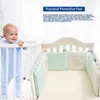 6 Pcs/Set Children's Cot Bumper Baby Head Protector Baby Bed Cartoon Protection Bumper Cotton Cot Baby Bumpers In The Crib G220421