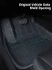 För Tesla 2021-2022 Model Y Car 3D Foot Pad Golvmattor Trunk Mat Seat Anti Kick Storage Cover Interior Dekoration Tillbehör H220415