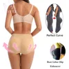 LANFEI Butt Lifter Pantalon Femmes Sans Couture Shaper Shapewear Hip Enhancer Booty Pads Push Up Faux Cul Sous-Vêtements Maille Fesses Culotte 220513