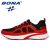 Bona Sneakers Sport Treners Treners Lekkie kosze Femme Running Outdoor Athletic Buty Men 220810