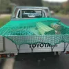 Organisateur de voiture 1.5M x 2.2M, maille de rangement de bagages, cordon élastique en Nylon, filet de chargement avec 15 crochets universels pour remorque de camion