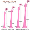 Nxy Anal Toys Long Dildo Butt Plugcure Massage Massage Silicone Anus Dilator Стимулятор влагалища Стимулятор для женщин Мастурбационный магазин 220506