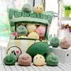 8pcs Pudding Cat Pillow Cute Throw with Mini Different Emotion Dolls Toys Inside Unique Gift for Kids 220418