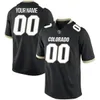 Colorado Buffaloes voetbalshirts 4 Sam Noyer 21 Christian Gonzalez 22 Toren Pittman 12 Brendon Lewis 7 J.T. Shrout 5 Mark Perry Custom Heren Dames Jeugd Jersey