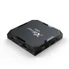 USA 10PCSロットX96 Max Plus Ultra Android 11.0 TV Box Amlogic S905X4 100M 2.4G 5GデュアルWiFi BTからの船