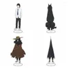 Keychains 2022 Anime Sonny Boy Character Model Acrylic Stands Plate Desk Decor Stand Sign Prop Fans Samla gåvor SMAL22