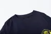 Oversize Size Męski sweter garnitur z kapturem Casual Casual Color Stripe Drukowanie azjatyckiego Rozmiar Wysokiej jakości Wild Oddychająca Koszulka z długim rękawem QE2