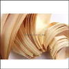 Disposable Dinnerware Kitchen Supplies Kitchen Dining Bar Home Garden 50Pcs Boat Shape Wooden Tray Natural Birch Serving Plates Dishes Fo