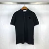 Camisetas de hombre Camisas Verano Diseñador de moda Carta Bordado Camisa Ropa Corta 3 PFP6