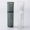 Paladin886 CSYC NC014 물 담뱃기 흡연 파이프 검은 색 투명 유리 봉 14mm 티타늄 석영 세라믹 네일 오일 장착 버블러