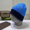 Cappello lavorato a maglia di lusso Cappellino con teschio di design Lettere di moda Berretto a cuffia Buona consistenza Cappello fresco per uomo Donna Berretti stile invernale caldo di alta qualità Autunno Autunno ricamato