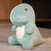 Dessin animé mignon dinosaure en peluche poupée cadeau d'anniversaire pour les étudiants