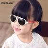 WarBLad Fashion Kids Polarized Sunglasses Childre Girls Boys Silicone Flexible Sun Glasses Baby Soft Frame Shades UV400 Eyewear 220705